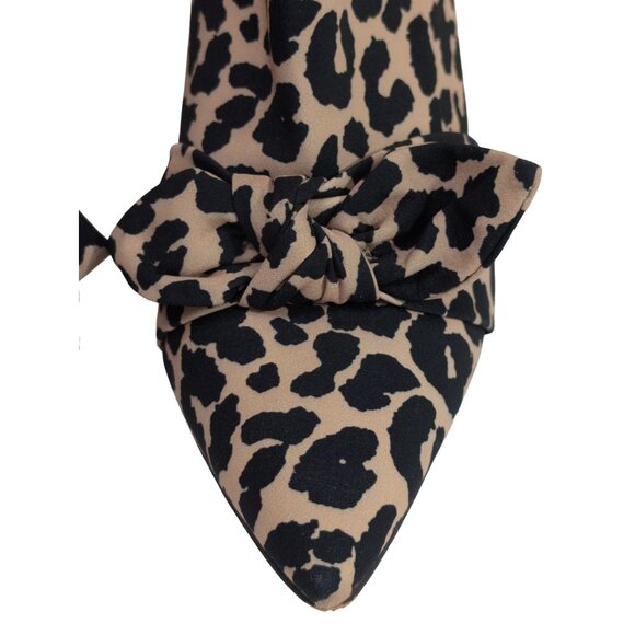 Isaac Mizrahi Ankle Boots Womens 8 Leopard Print Mob Wife Glam Rock Edgy Chic - Picture 3 of 9